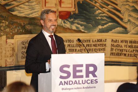 El consejero de Hacienda de la Junta de Andalucía, Juan Bravo.