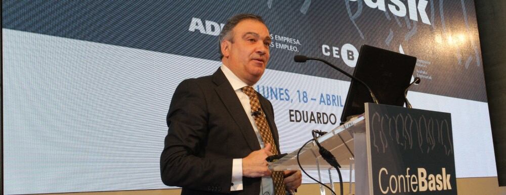 El director general de Confebask, Eduardo Aréchaga.