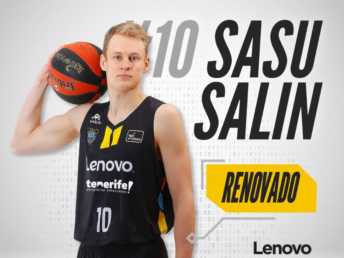 Sasu Salin renueva con el Lenovo Tenerife