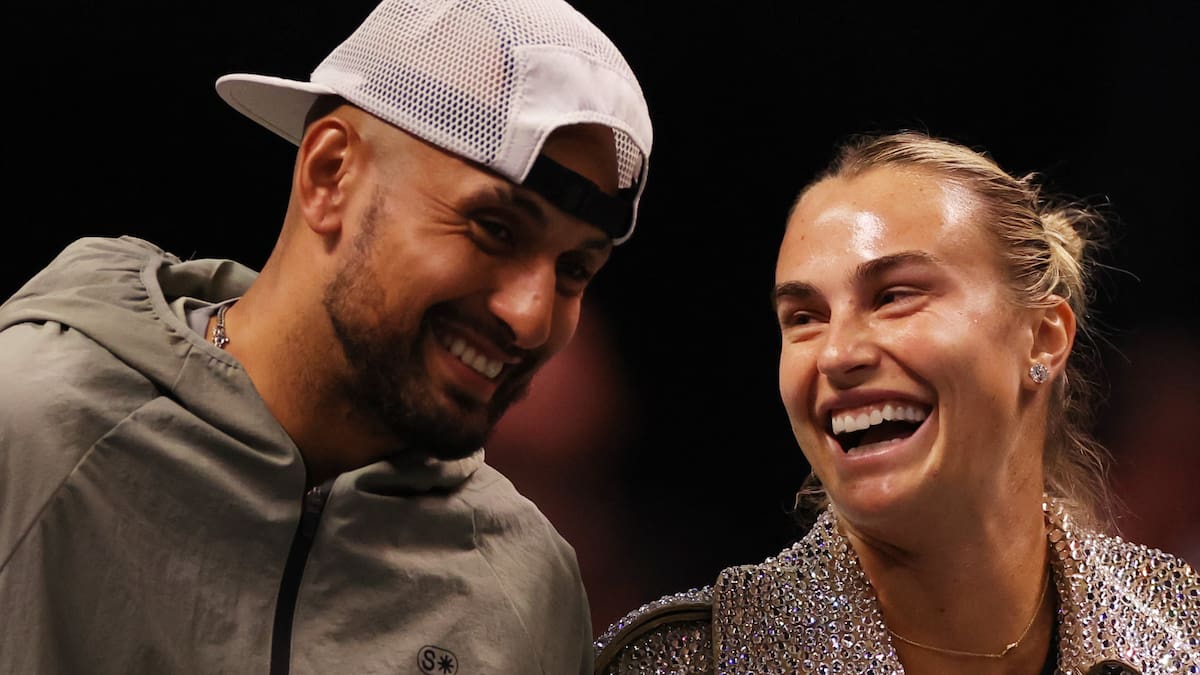 Kyrgios se impone por un doble 6-3 a Sabalenka en la 'Batalla de los Sexos'