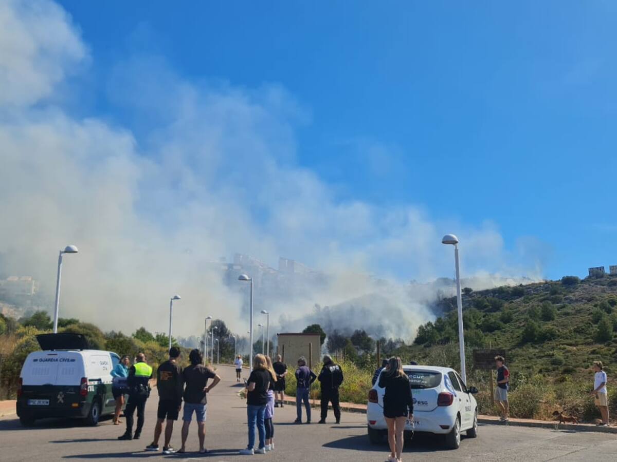 En libertad la mujer detenida como presunta autora del incendio de Torre Bellver