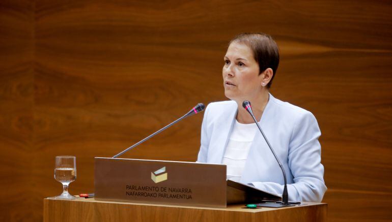 Uxúe Barkos, presidenta del Gobierno de Navarra