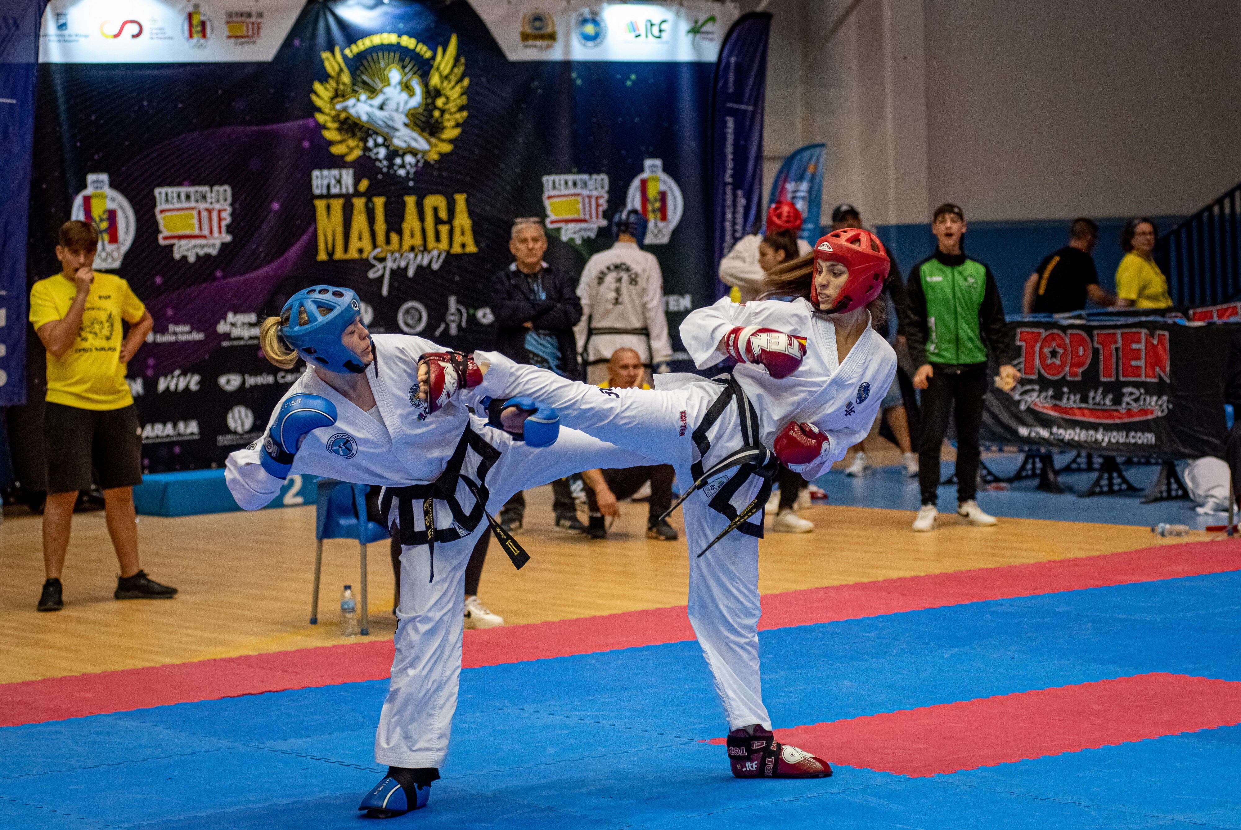 El Open Internacional de Taekwon-Do de Málaga tuvo al club Invictus de Málaga como protagonista en el medallero