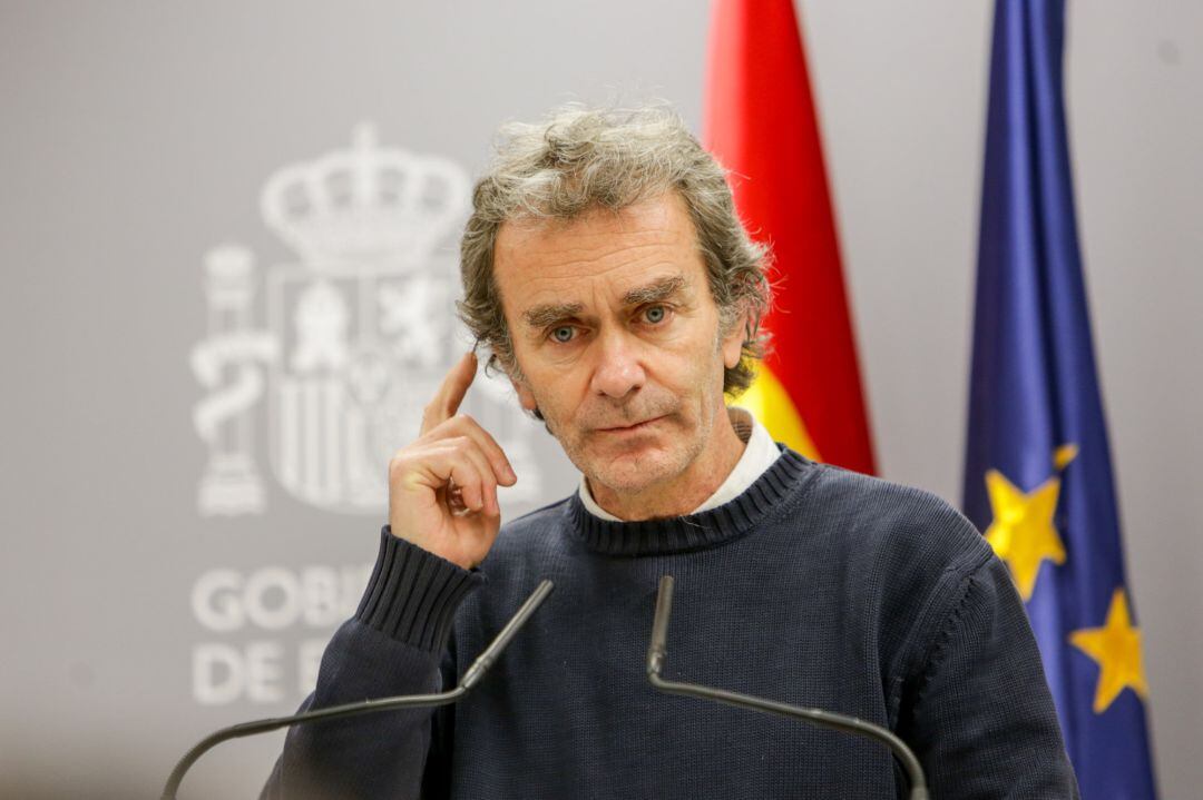 El director del Centro de Coordinación de Alertas y Emergencias Sanitarias (Ccaes), Fernando Simón.