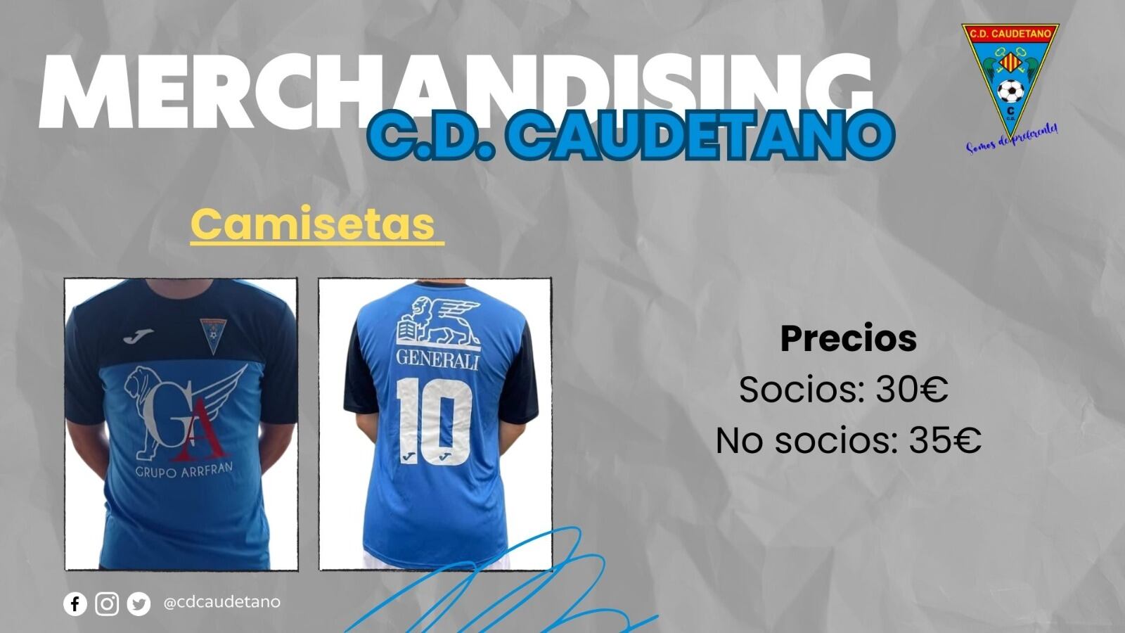 Precios de la equipacion