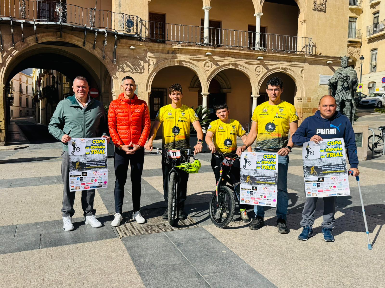Presentación del campeonato de trial en Lorca