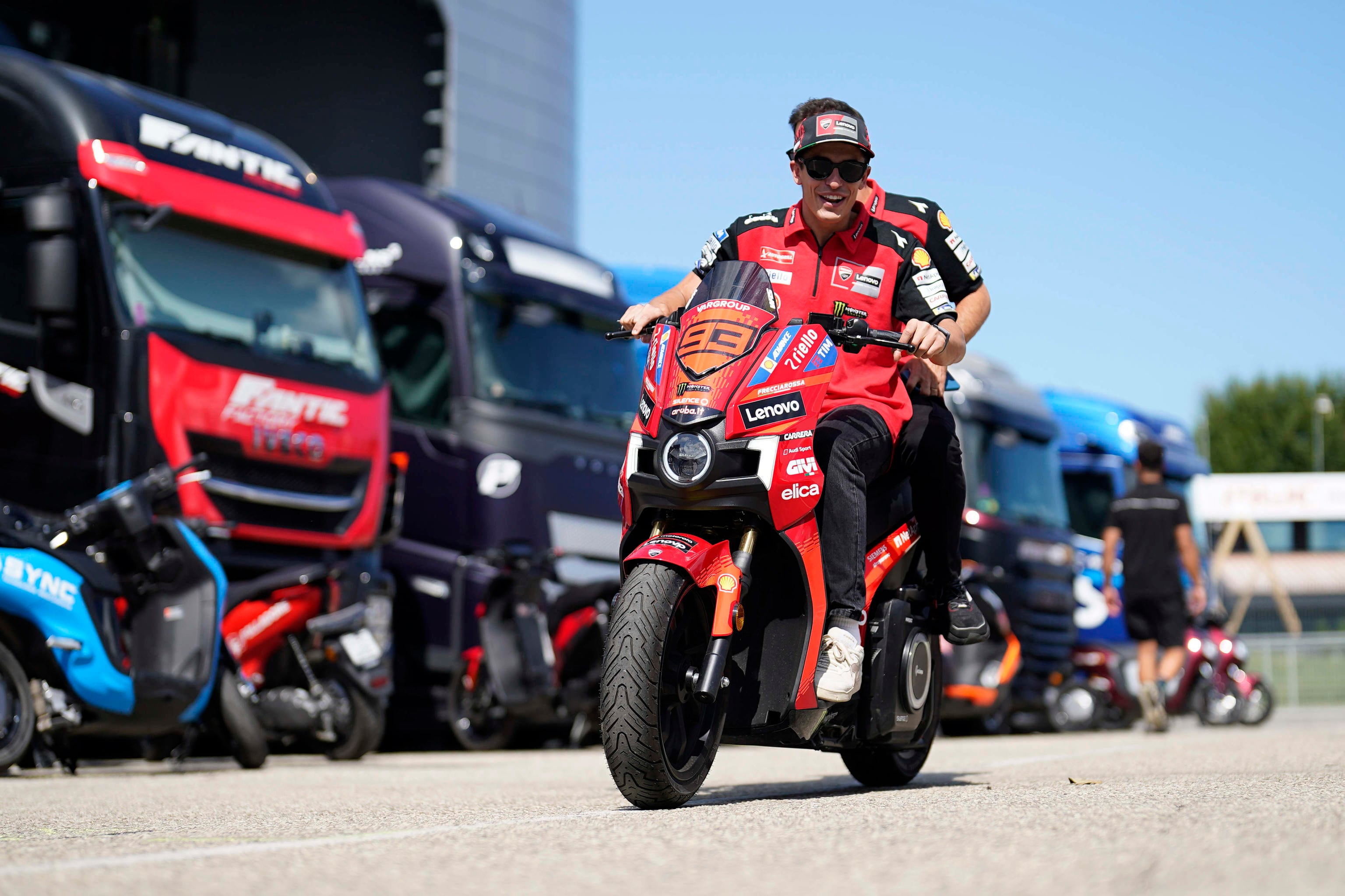 Rueda de prensa de Marc Márquez previa a la carrera de Moto GP en San Marino