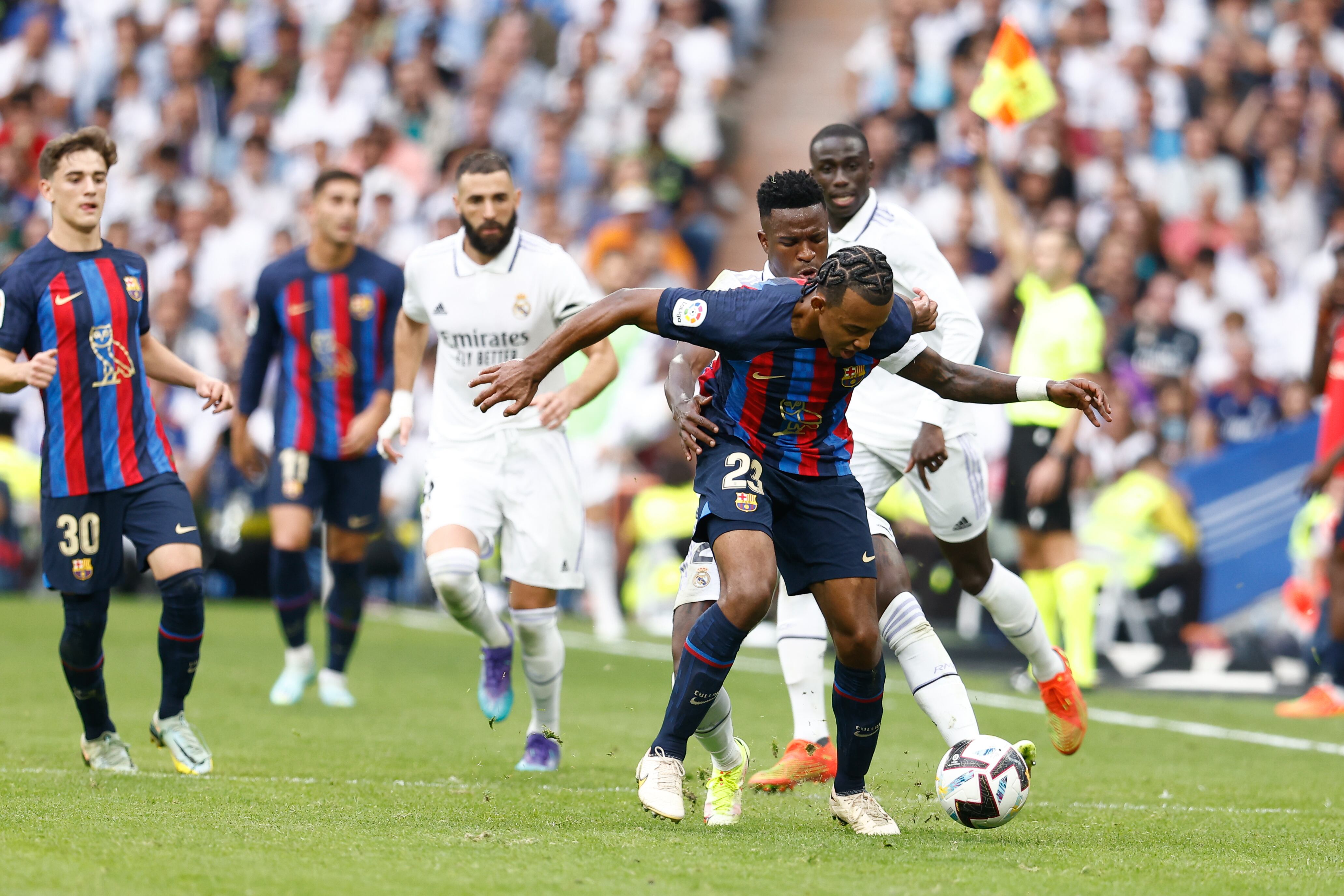 Clásico entre FC Barcelona y Real Madrid. (Photo By Oscar J. Barroso/Europa Press via Getty Images)