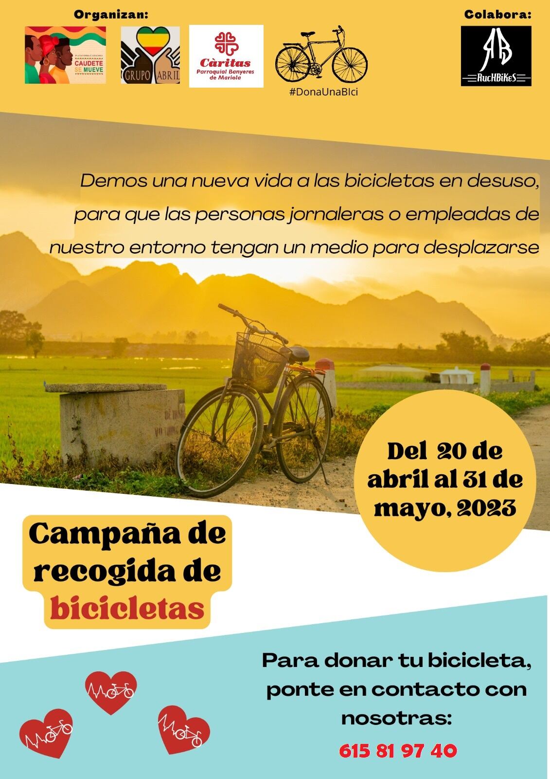 Cartel de la campaña