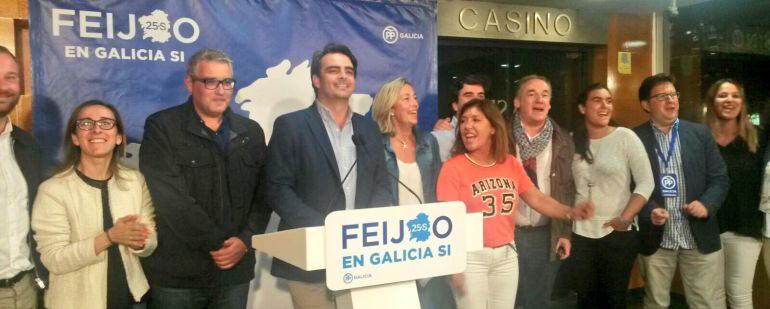 El PP de A Coruña tras los resultados del 25S