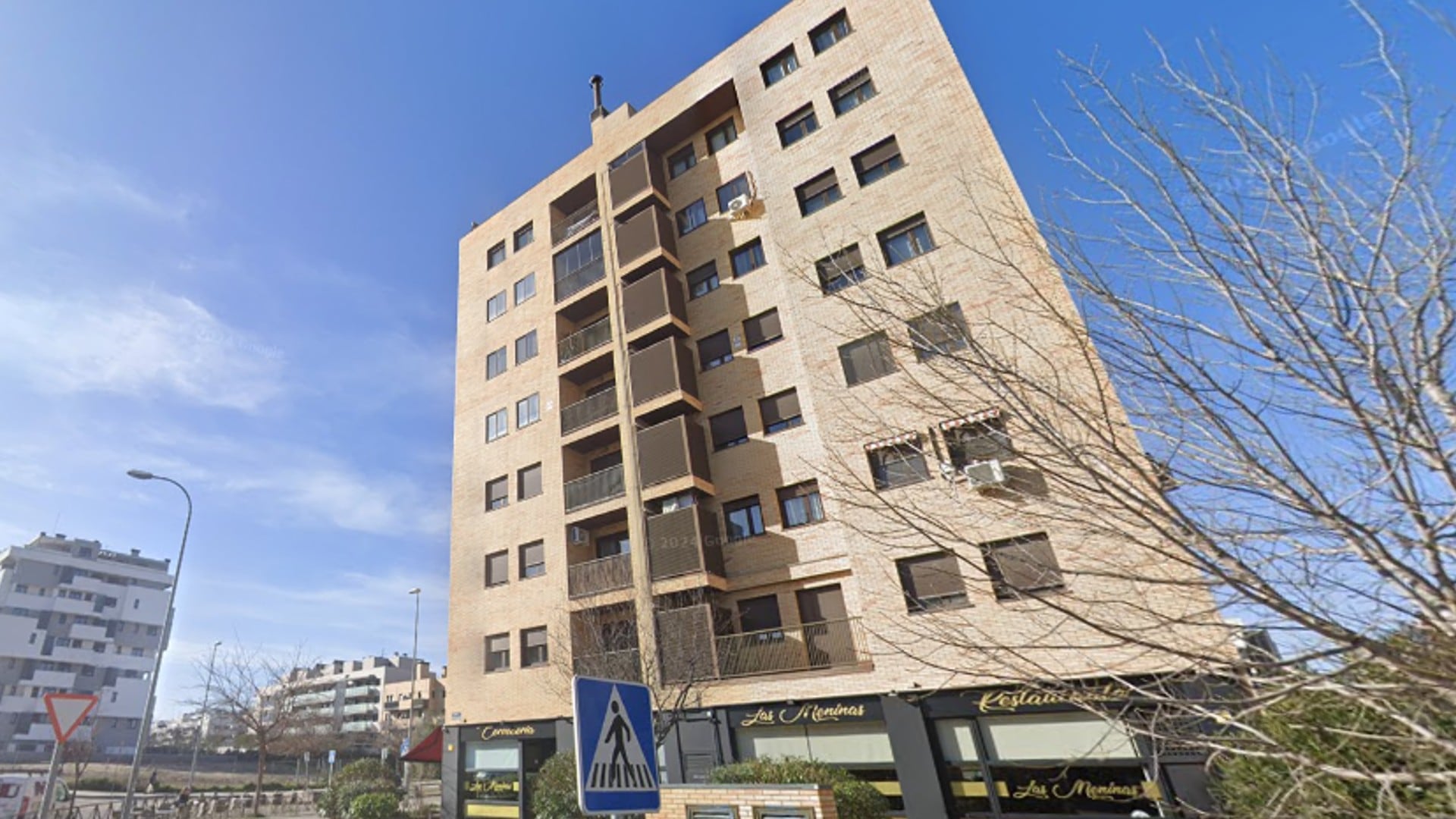 El edificio en la calle Agustina de Aragón, 43, de Valdemoro