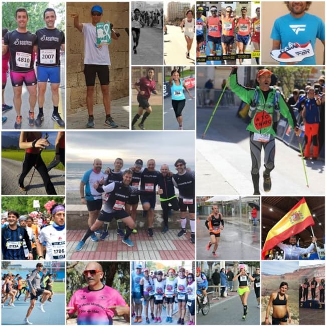 Algunos de los protagonistas de la segunda temporada de Alicante Corre