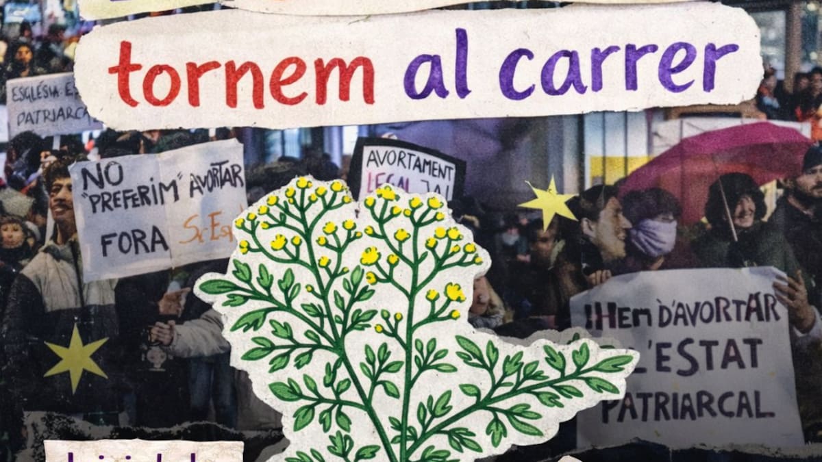 Acció Feminista convoca una manifestació el 8M per exigir la despenalització de l'avortament