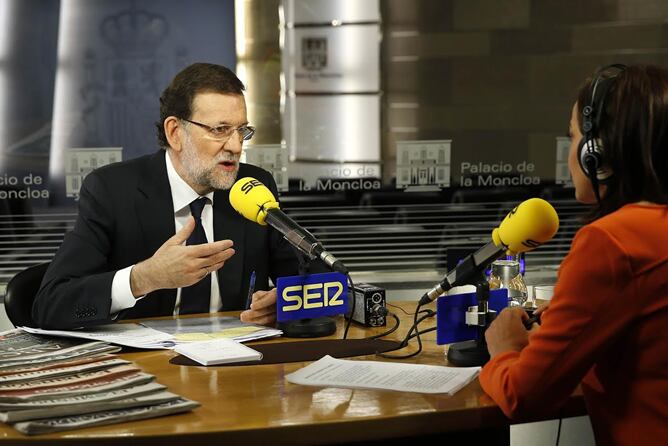 Pepa Bueno entrevista al presidente del Gobierno, Mariano Rajoy