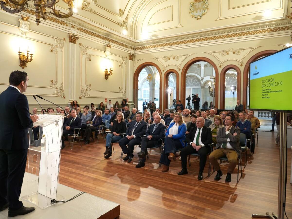 La Deputación de Pontevedra pone en marcha 8 millones de euros para reparar carreteras municipales