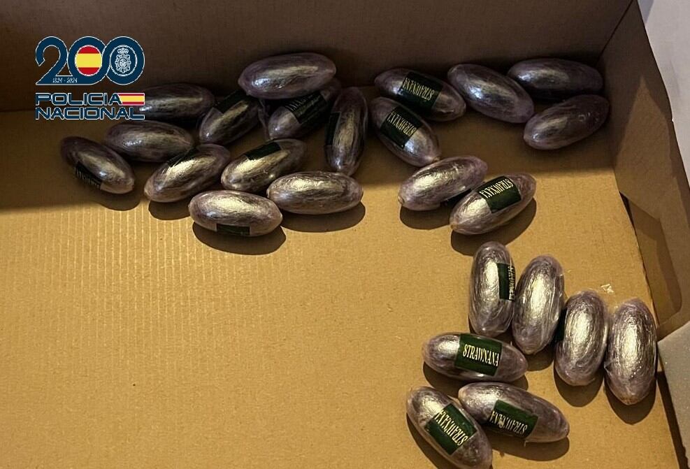 La Policía Nacional desmantela un activo punto de venta de hachís en Cartagena