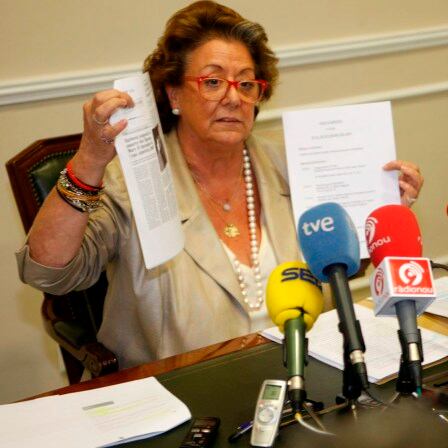 La alcaldesa de Valencia ha convocado una rueda de prensa para cuestionar con documentos  el escrito del juez