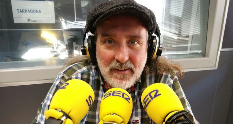 Joan Reig als estudis de la Cadena SER al Camp de Tarragona