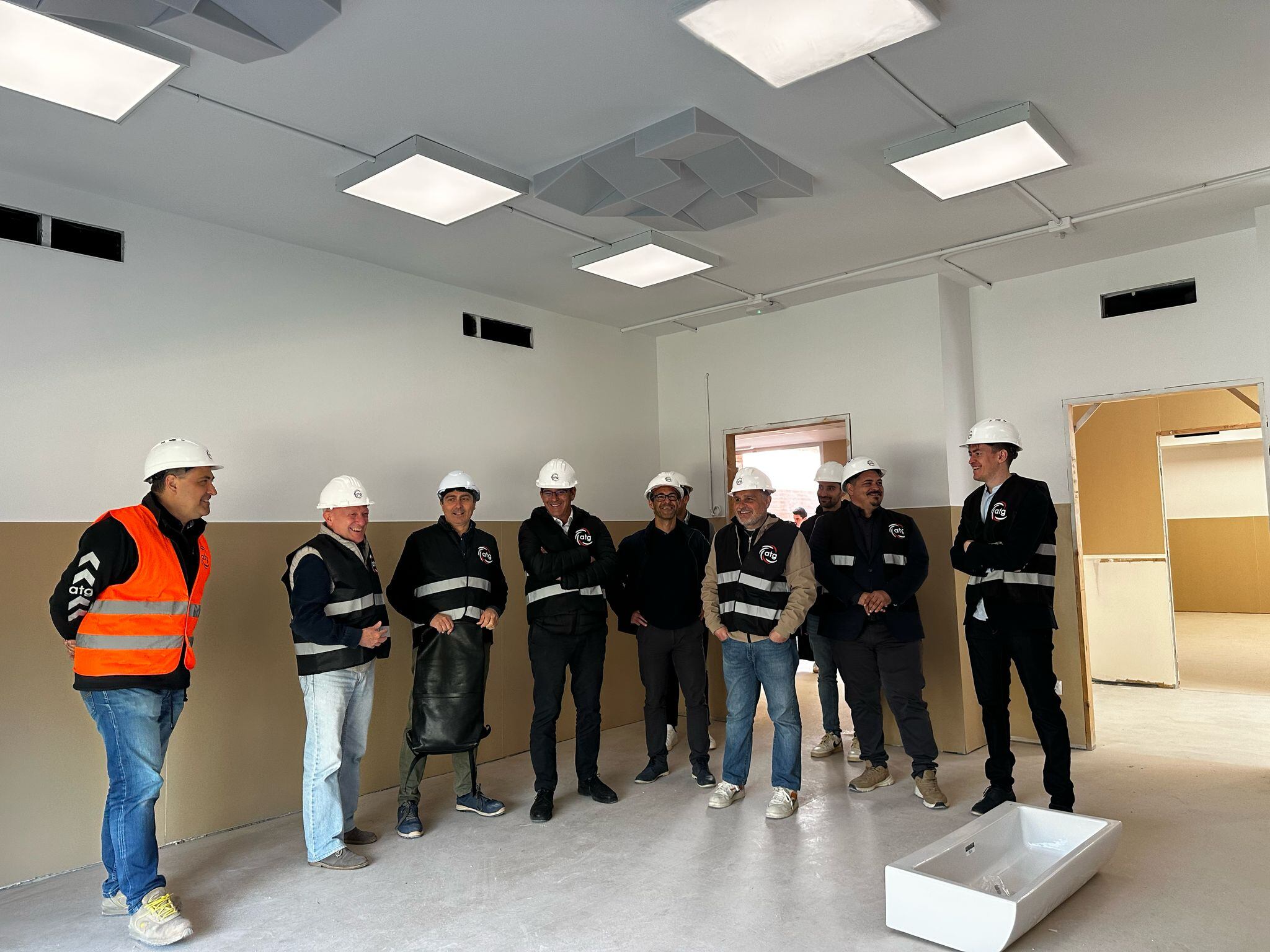 Visita a las obras del CEIP Martínez Valls