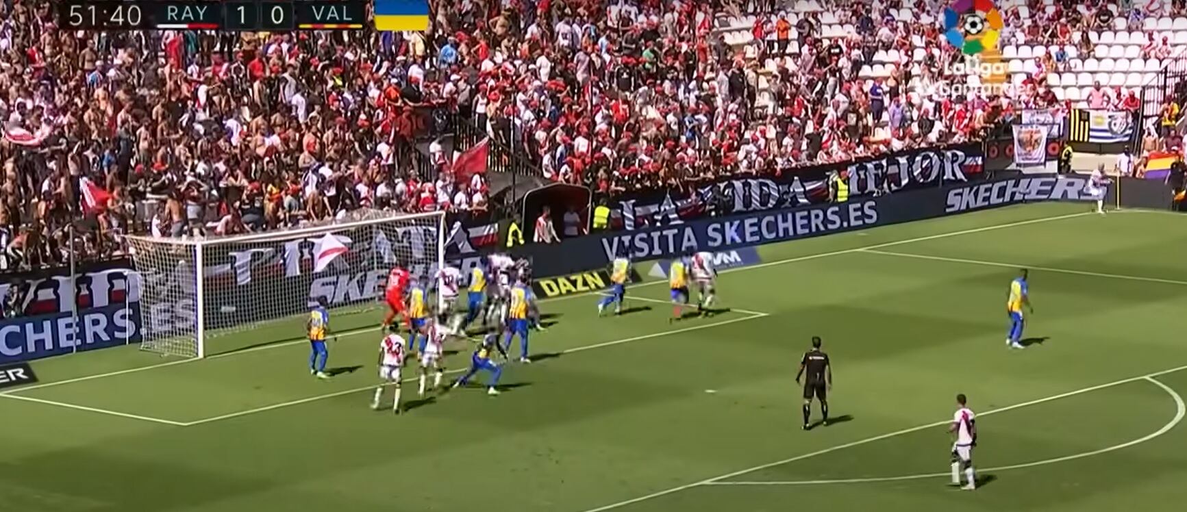 Gol Rayo Vallecano 3