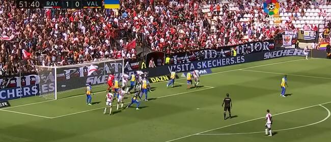 Gol Rayo Vallecano 3
