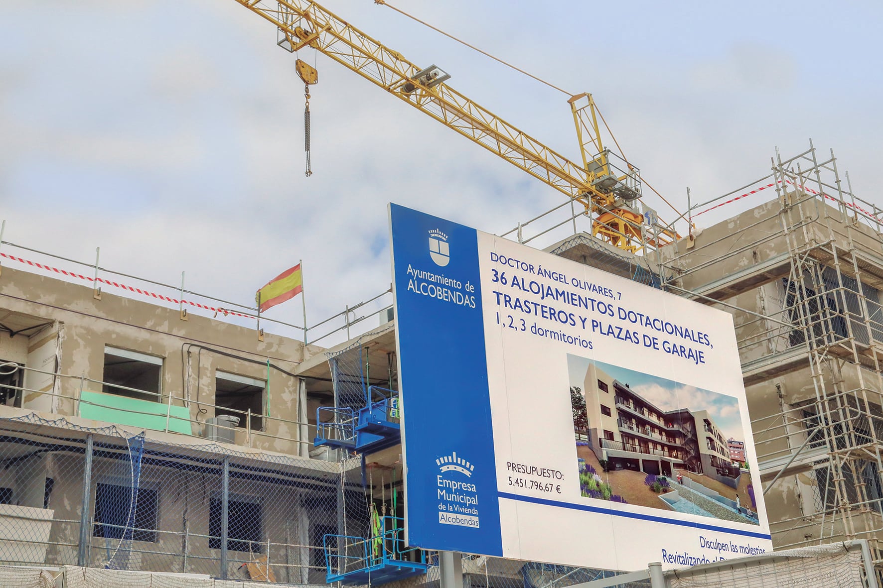 Promoción de vivienda pública en Alcobendas