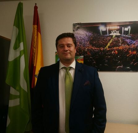 Germán Sánchez, presidente provincial de VOX