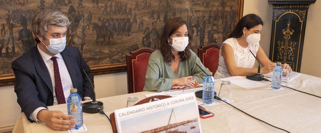 Presentación del Calendario Histórico de A Coruña