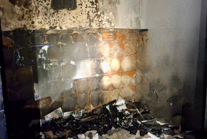 Trabajos de extinción del fuego