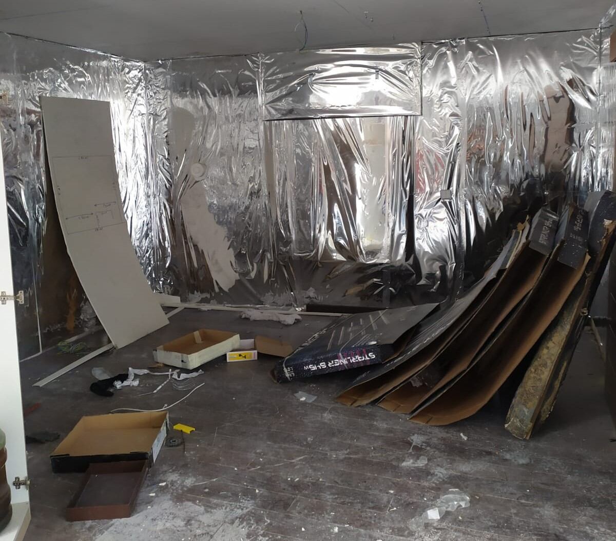 Estat de la casa de Corbera de Llobregat.