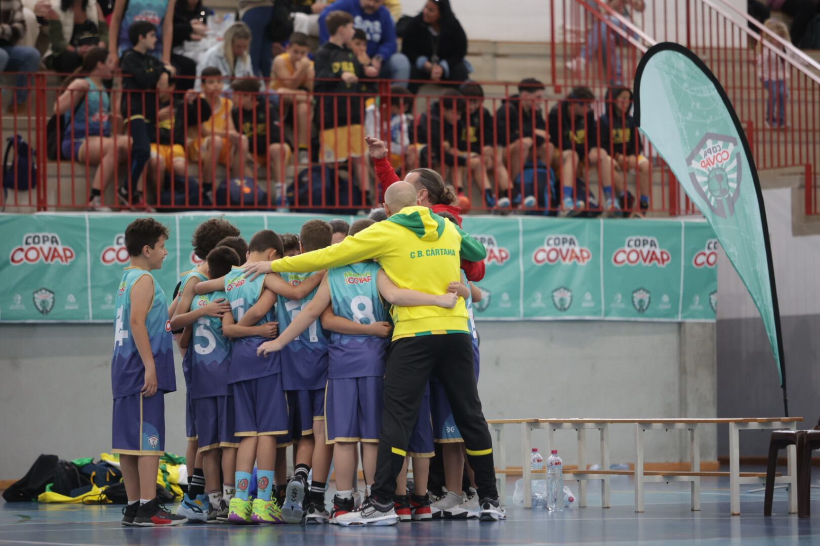 La Copa Covap de baloncesto y fútbol este domingo en la localidad malagueña de Cártama