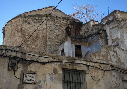 Restos de la Iglesia de San Miguel a&uacute;n conservados