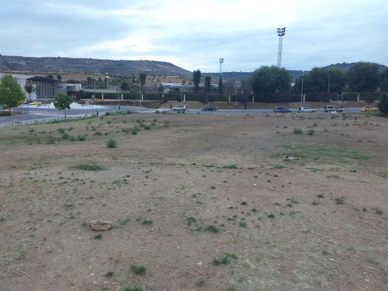 Parcela escogida para la Ciudad del Fútbol