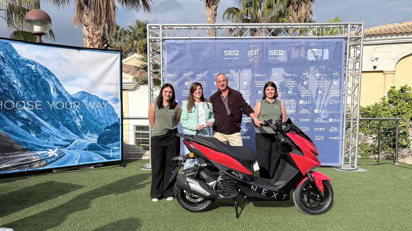Ganador de la moto NX2 de 125CC Next Motors.