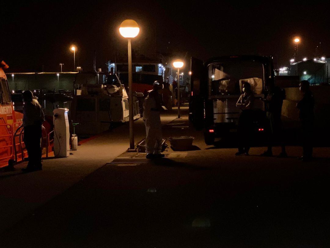 Un momento de la actuación de esta noche.