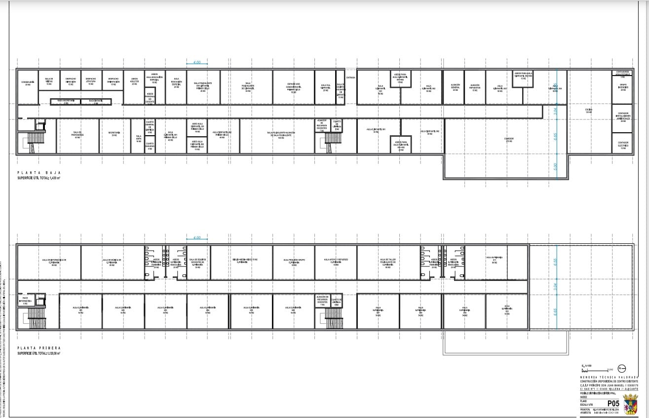 Plano de la memoria del proyecto