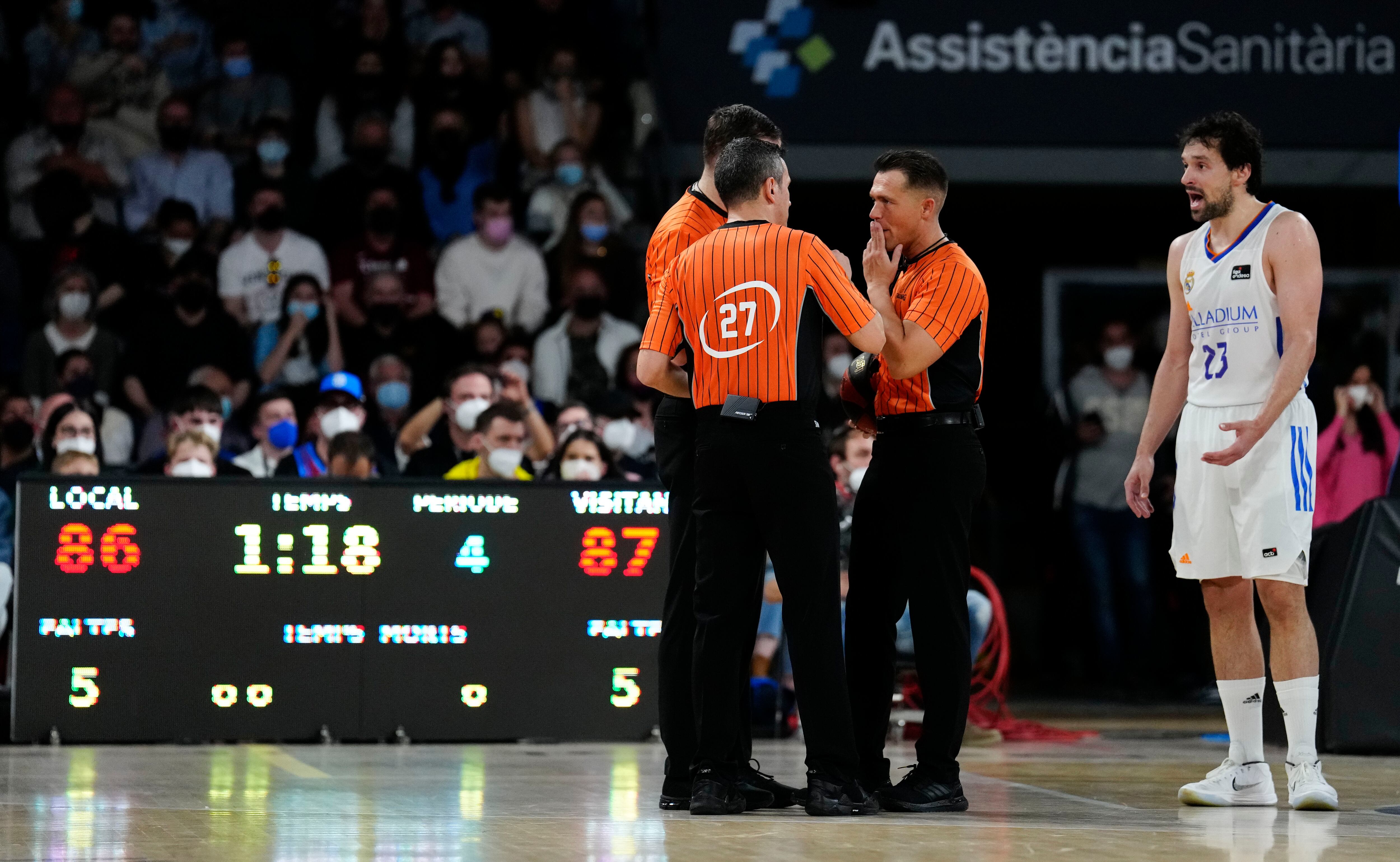 El base del Real Madrid va batre diumenge el récord de jugador blanc amb més minuts en pista a la lliga ACB superant Felipe Reyes.