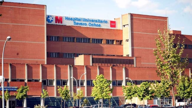 Fachada del Hospital Universitario Severo Ochoa de Leganés