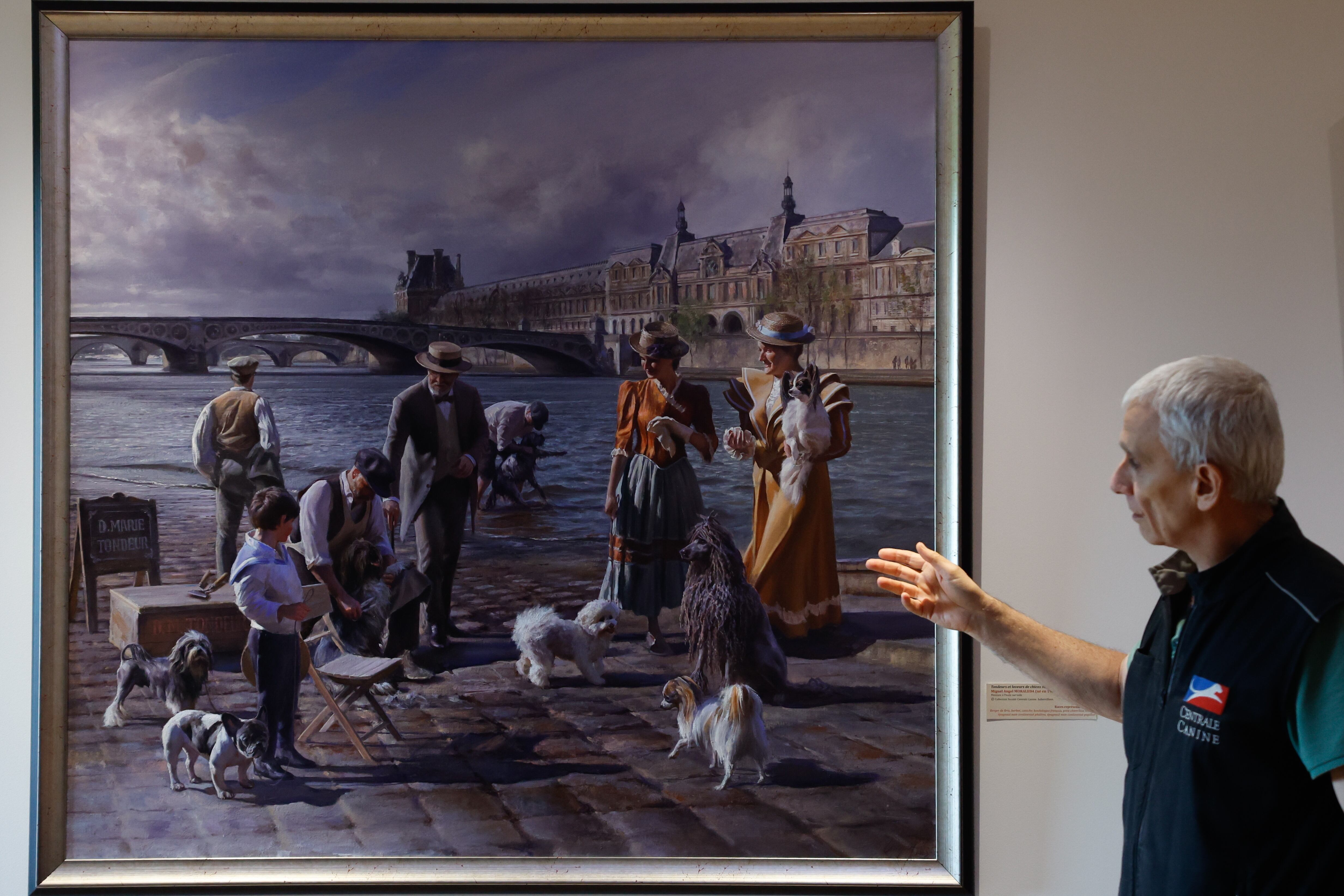 Uno de los cuadros del museo.