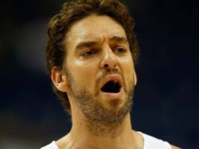 Gasol se lamenta en Berlín