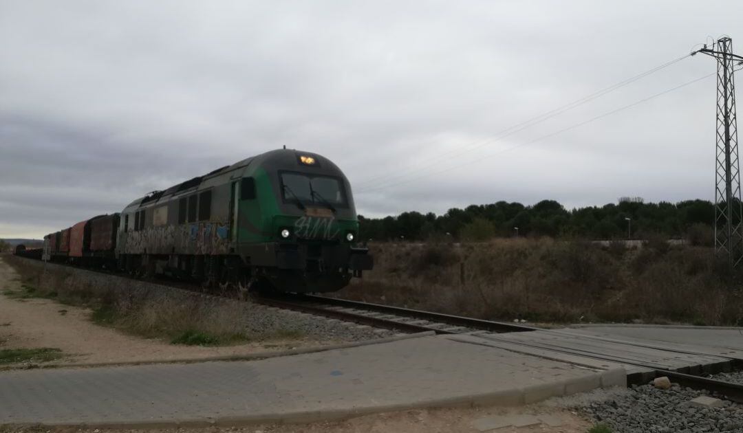 Actualmente, la única conexión ferroviaria de Aranda es a través de mercancías