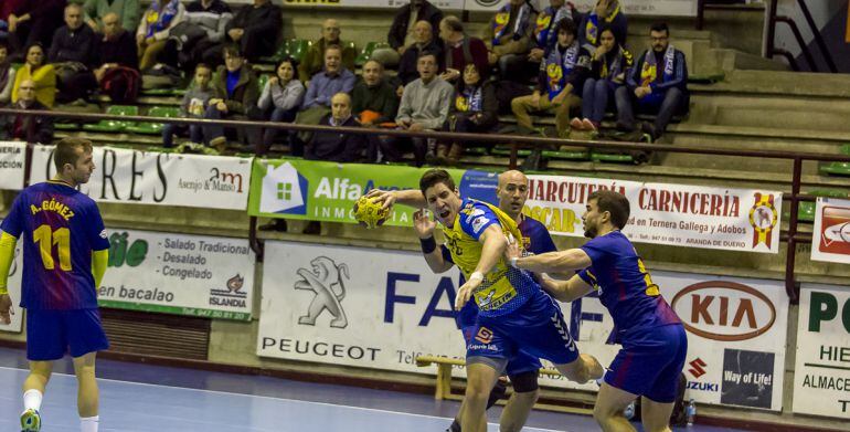 El Villa de Aranda ha sepultado muchas opciones de permanencia con la derrota en Barcelona