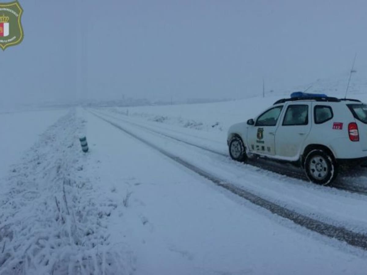Toda la provincia de Guadalajara bajo el manto blanco de la nieve