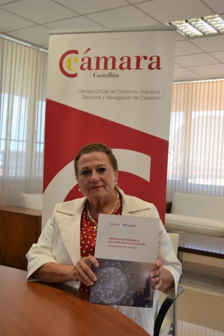 María Dolores Guillamón, presidenta de la Cámara de Comercio de Castellón