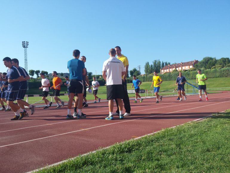 Inicio de los entrenamientos del Balonmano Guadalajara