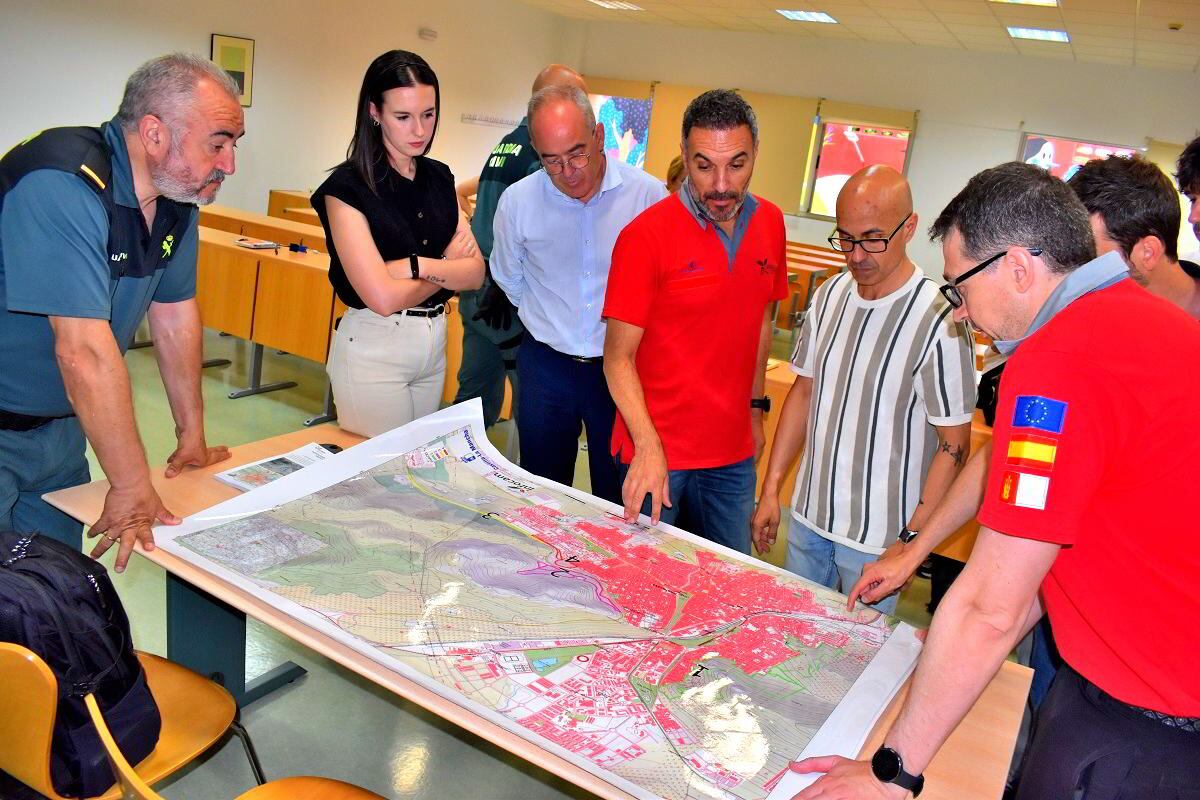 Reunión para preparar las quemas controladas de Puertollano