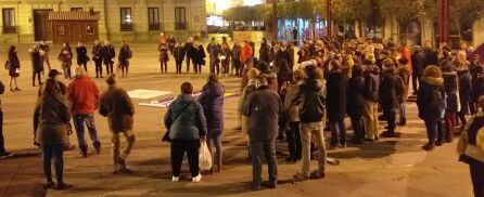 Concentración en Alcázar de San Juan