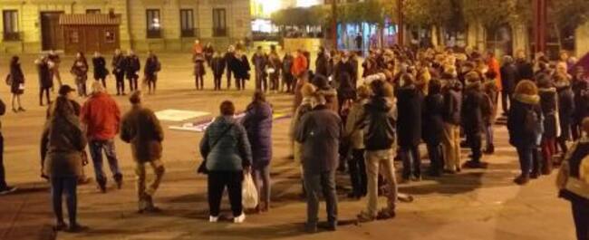 Concentración en Alcázar de San Juan