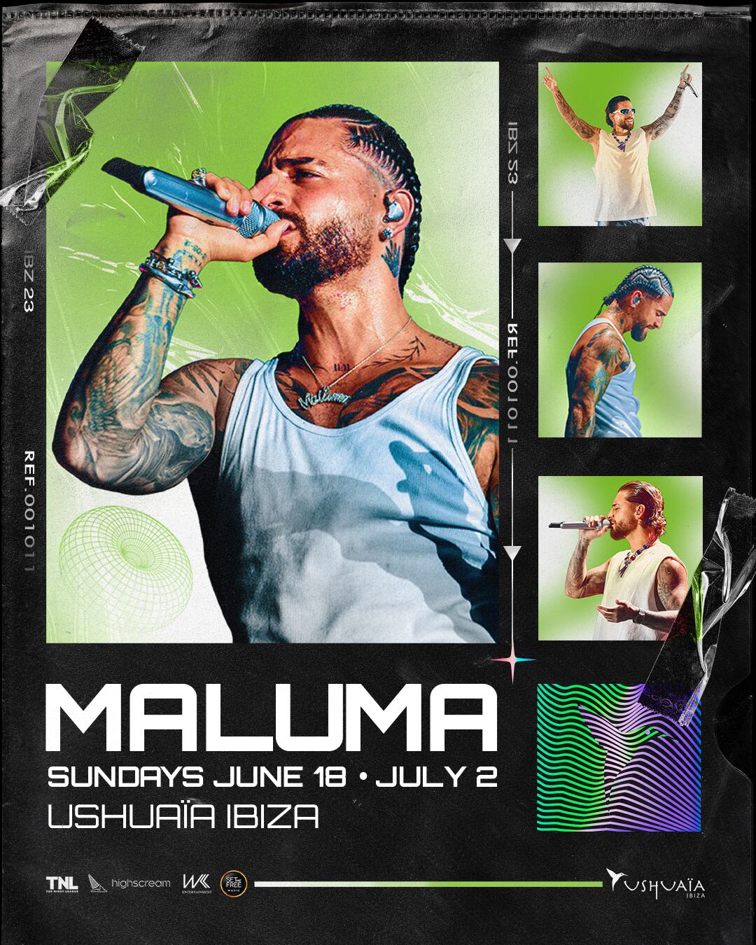 Maluma en Ushuaïa Ibiza