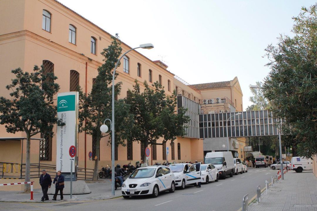 Foto de archivo de la zona del hospital civil málaga
